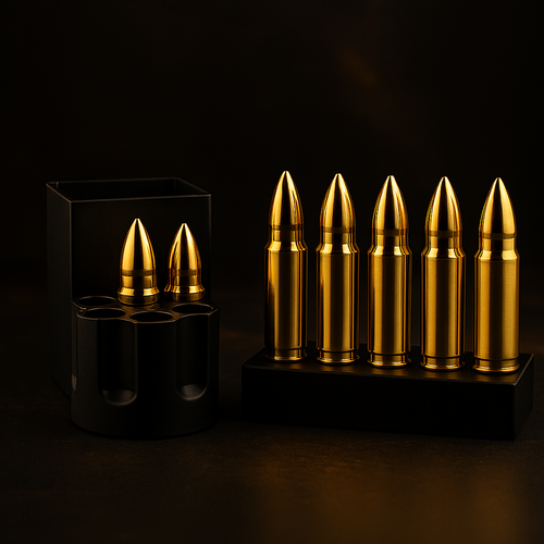 Gold Bullet Whiskey Stones